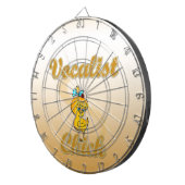 Vocalist Chick Dartscheibe (Vorderseite rechts)