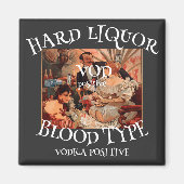 VOD-positiver VODKA-Blocktyp Magnet (Vorne)