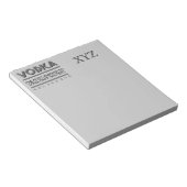VODKA-angepasstes Notizblock (angewinkelt)