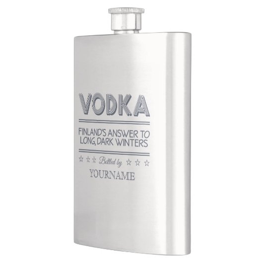 VODKA-benutzerdefinierte Premium-Flasche Flachmann (Links)