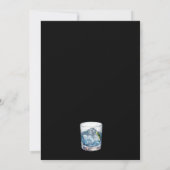 Vodka Erwachsene Geburtstagsfeier Einladung (Rückseite)