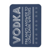 VODKA-Farbmagnet Magnet (Vertikal)