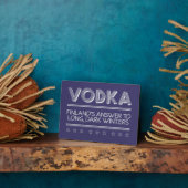 VODKA-Farbtafel Fotoplatte (Seite)