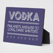 VODKA-Farbtafel Fotoplatte (Seite)