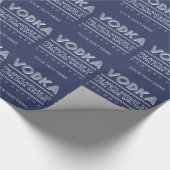 VODKA-Farbumhüllungspapier Geschenkpapier (Ecke)