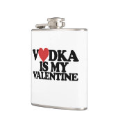Vodka ist mein Valentine Flachmann (Links)