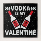 Vodka ist mein Valentine Puzzle (Vertikal)