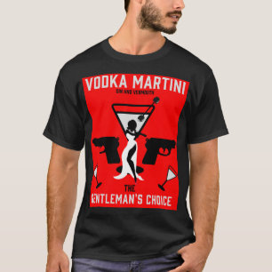 Vodka Martini Trinkgeschenk T-Shirt