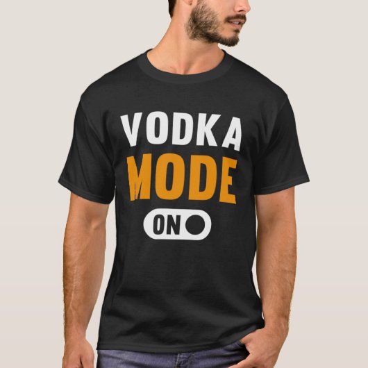 Vodka-Modus on T-Shirt (Vorderseite)
