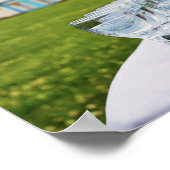 Vodka Shots im Catherine Palace, Russland Poster (Ecke)