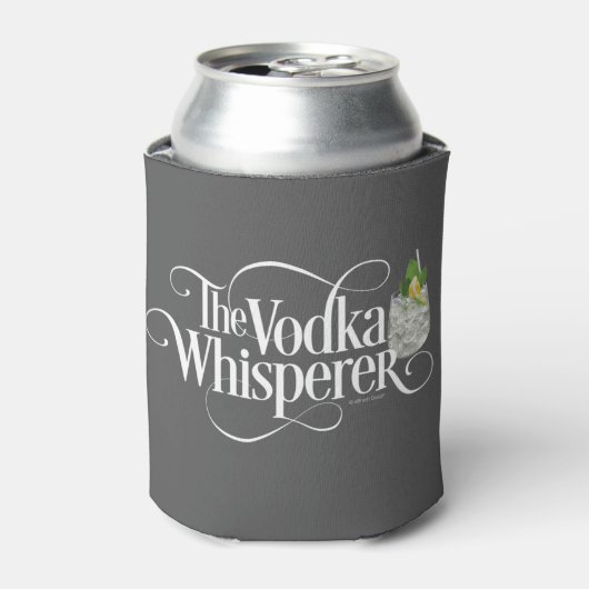 Vodka Whisperer Can Cooler Dosenkühler (Kanne Vorderseite)