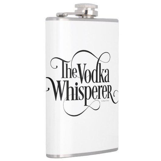 Vodka Whisperer Flachmann (Rechts)