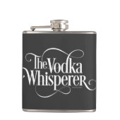 Vodka Whisperer Flachmann (Vorderseite)