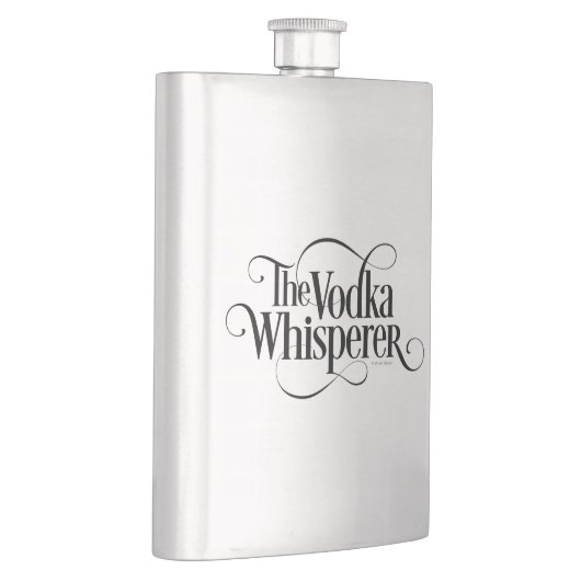 Vodka Whisperer Flask Flachmann (Rechts)