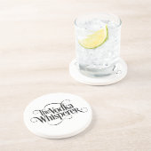 Vodka Whisperer Getränkeuntersetzer (Seite)