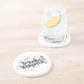 Vodka Whisperer Untersetzer (Seite)