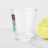 Vodka Worth a Shot Funny Drinker Trinken Schnapsglas (Rechts)