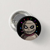 Vodoo Puppe Button (Vorne & Hinten)