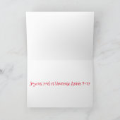 voeux carte feiertagskarte (Innenseite)