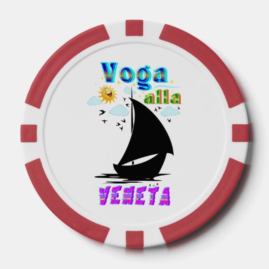 Voga alla Veneta Pokerchips (Vorderseite)