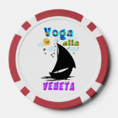Voga alla Veneta Pokerchips (Rückseite)