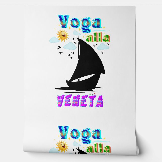 Voga alla Veneta Tapete (Abrollen)