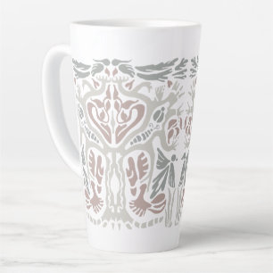 Vogebaum Art Nouveau Stilzeichnung  Milchtasse
