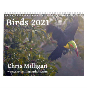 Vögel 2021 Kalender von Chris Milligan