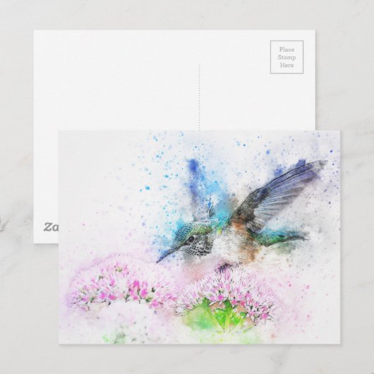 Vogel-2573779_1920 Postkarte (Vorne/Hinten)