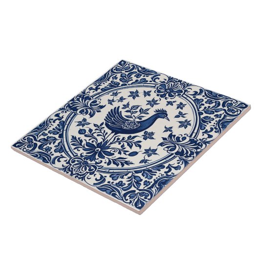 Vogel 2 fliese (Seite)