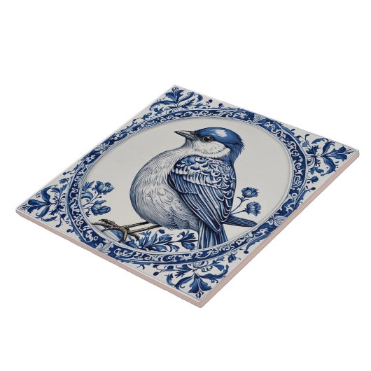 Vogel 3 fliese (Seite)