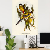 Vögel 3 poster (Heimbüro)