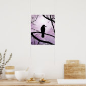 Vogel 78 Crow Raven Poster (Küche)