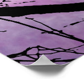 Vogel 78 Crow Raven Poster (Ecke)