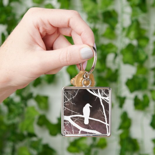 Vogel 79 Crow Raven Schlüsselanhänger (Hand)