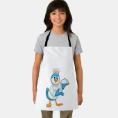 Vogel als Koch mit Platter Schürze (Insitu)