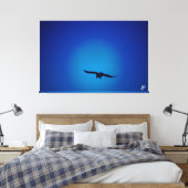 Vögel am Himmel #1 Leinwanddruck (Insitu (Schlafzimmer))