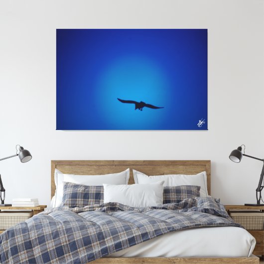 Vögel am Himmel #1 Leinwanddruck (Insitu (Schlafzimmer))