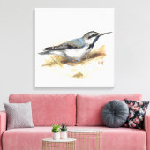 Vogel am Strand Leinwanddruck (Insitu (Wohnzimmer))