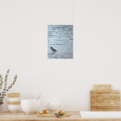 Vogel am Strand Poster (Küche)