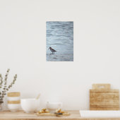 Vogel am Strand Poster (Küche)