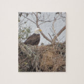 Vogel-amerikanische Weißkopfseeadler Eaglet Puzzle (Vertikal)