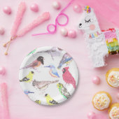 Vögel Amerikas - Heimtiere und Mosaike von Wildvög Pappteller (Party)