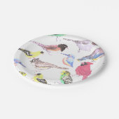 Vögel Amerikas - Heimtiere und Mosaike von Wildvög Pappteller (Schrägansicht)