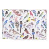 Vögel Amerikas - Heimtiere und Wildvögel Kissenbezug (Rückseite)