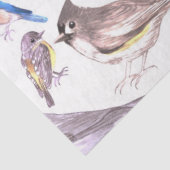 Vögel Amerikas - Heimtiere und Wildvögel Seidenpapier (Ausschnitt)