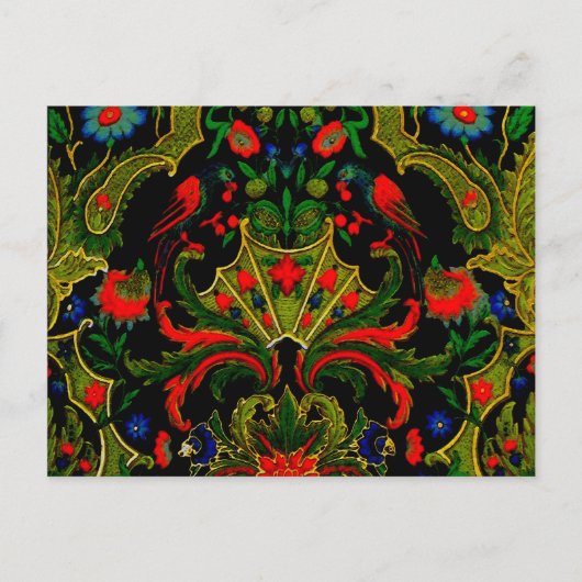 Vögel Amour ~ Postkarte / Einladungen (Vorderseite)