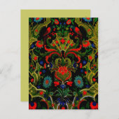 Vögel Amour ~ Postkarte / Einladungen / UAWG (Vorne/Hinten)