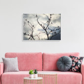 Vögel an einem grauen Tag Leinwanddruck (Insitu (Wohnzimmer))