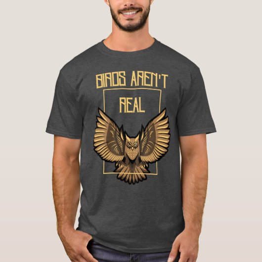 Vögel Arennot Real Retro T-Shirt (Vorderseite)